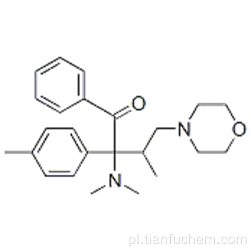 1-Butanon, 2- (dimetyloamino) -2 - [(4-metylofenylo) metylo] -1- [4- (4-morfolinyl) fenylo] - CAS 119344-86-4